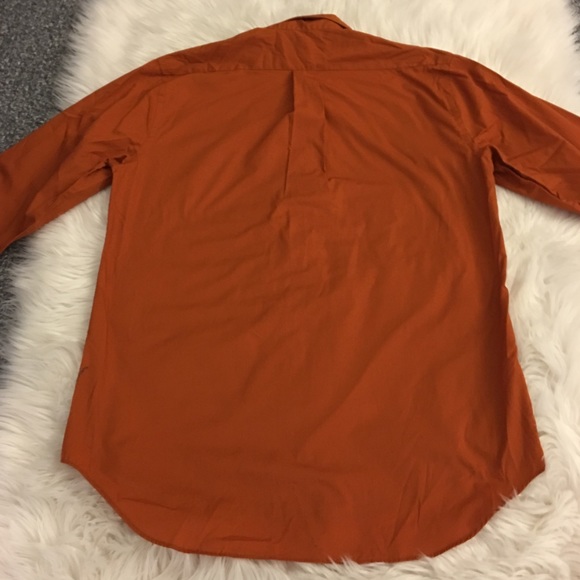 Men’s | Burnt orange | dress shirt - Picture 7 of 12